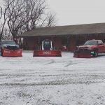 commercial snow plowing